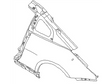 G8113-CD030 Nissan Quarter Panel Illustration 1 of 1
