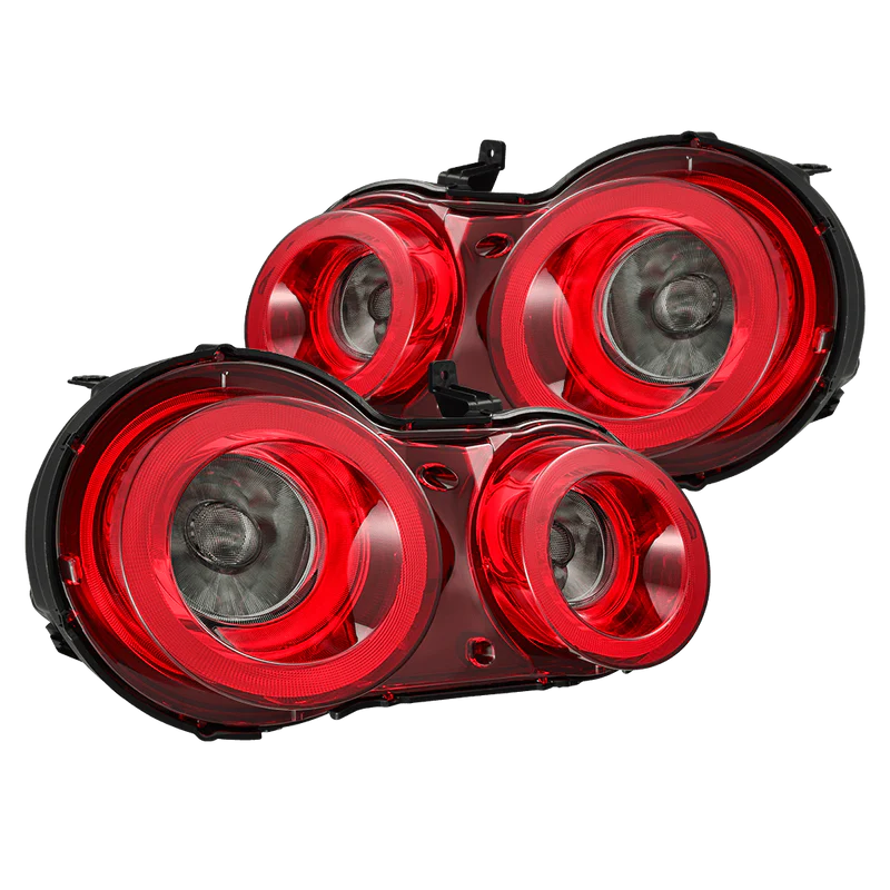 Alpharex 09-25 Nissan GT-R Nova-Series LED Tail Lights - Red Smoke