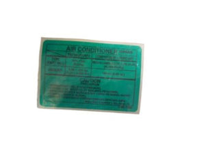 27090-C9903 Nissan Air Conditioner Caution Label Product Photo 1 of 1
