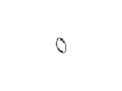48465-4Y900 Nissan Steering Wheel Hole Cover Illustration 1 of 1