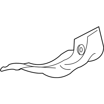 16590-JK21D Nissan Lower Shield Illustration 1 of 1