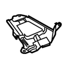 64824-CD000 Nissan Bracket Illustration 1 of 1
