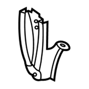 67881-CD000 Nissan Support Illustration 1 of 1