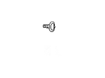 08566-6162A Nissan Blind Spot Radar Screw Illustration 1 of 1