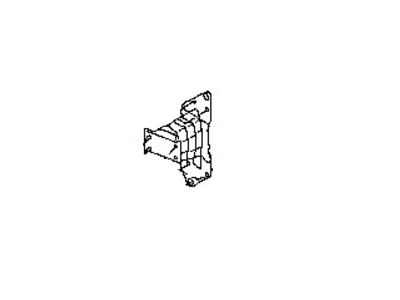 62210-CD010 Nissan Bumper Bracket Illustration 1 of 1