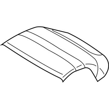 97150-CE45A Nissan Folding Roof Cover Assembly Illustration 1 of 1