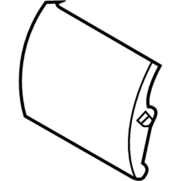 27180-AL510 Nissan Door - Front Heater Illustration 1 of 1