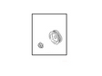 23150-AG010 Nissan Pulley Illustration 1 of 1