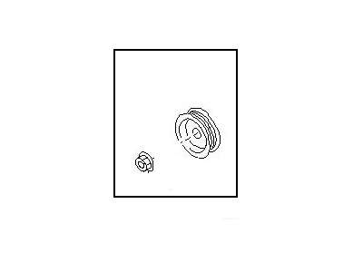 23150-AG010 Nissan Pulley Illustration 1 of 1