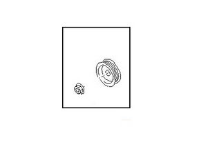 23150-AG010 Nissan Pulley Illustration 1 of 1