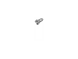 01121-07261 Nissan Door Check Bolt Illustration 1 of 1