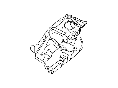 64120-CD010 Nissan Apron Panel Illustration 1 of 1