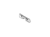 96212-CF40A Nissan License Bracket Illustration 1 of 1