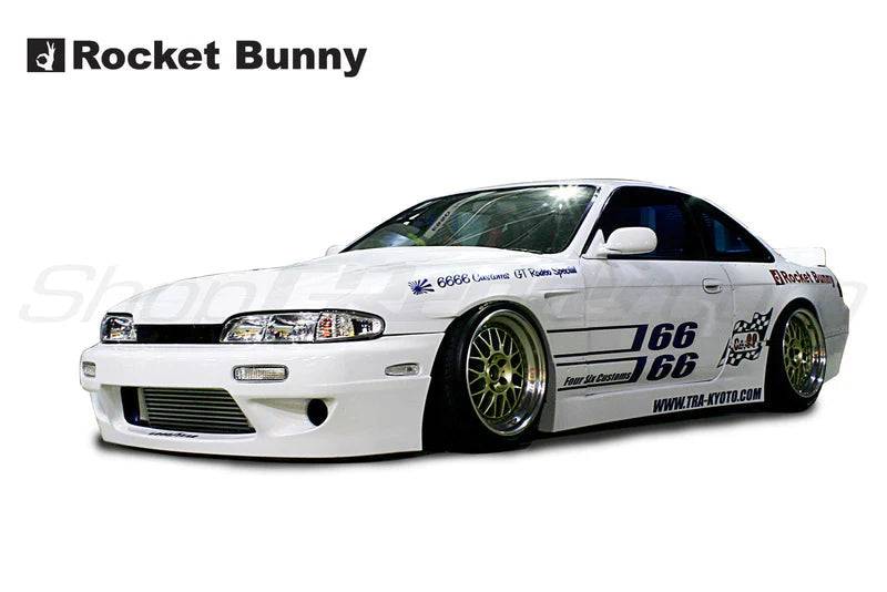 Rocket Bunny S14 V2 ホワイト 1/18イグニッションモデル GReddy Rocket Bunny 95-98 Nissan 240SX S14 V1 Side Skirts – Sac