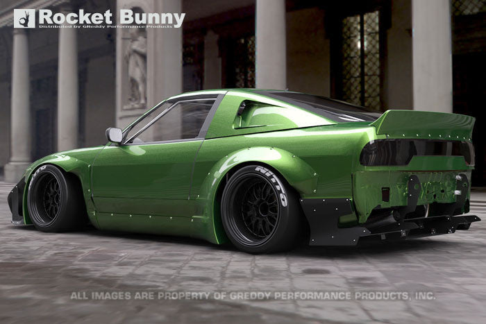 GReddy Nissan S14 V2 Rocket Bunny Rear Diffuser