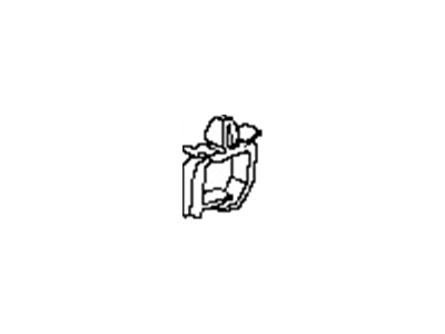 28945-AQ010 Nissan Release Cable Clip Illustration 1 of 1