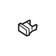 68960-CD000 Nissan Storage Compartment Hole Cover Illustration 1 of 1