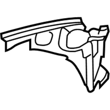 76634-CE400 Nissan Pillar Reinforcement Illustration 1 of 1