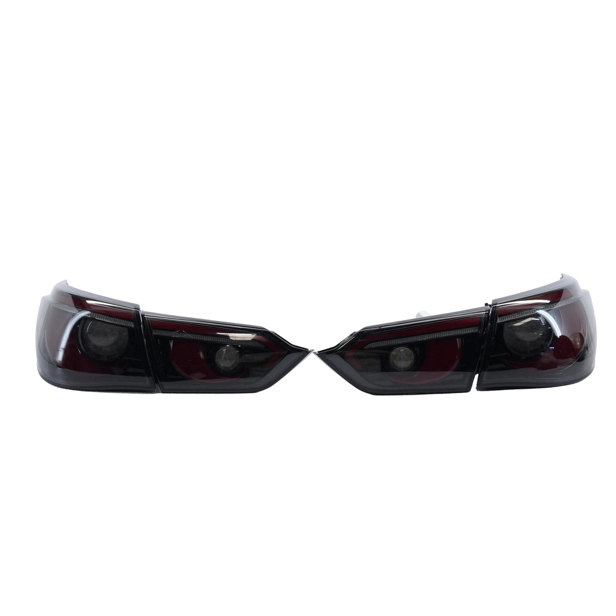14-17 Infiniti Q50 | Smoked RED Sequential Custom LED Tail Lamp Set