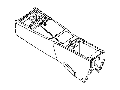 96911-CF45B Nissan Console Body Illustration 1 of 1