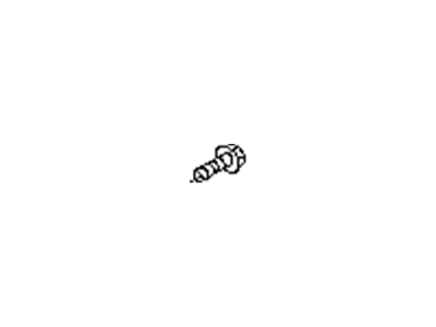 01125-02501 Nissan Belt & Retractor Bolt Illustration 1 of 1