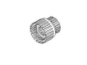 31500-97X00 Nissan Direct Clutch Assembly Illustration 1 of 1