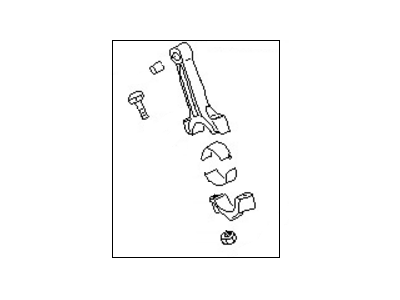 12100-4W00D Nissan Connecting Rod Illustration 1 of 1