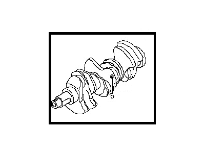 12200-JK21A Nissan Crankshaft Illustration 1 of 1
