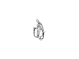 78819-CD000 Nissan Closing-Rear Bumper Left Hand Illustration 1 of 1