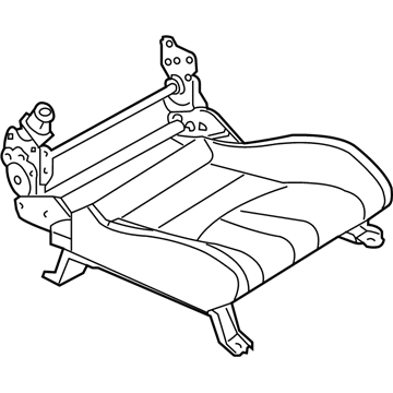 873A2-CF42D Nissan Cushion Assembly Illustration 1 of 1