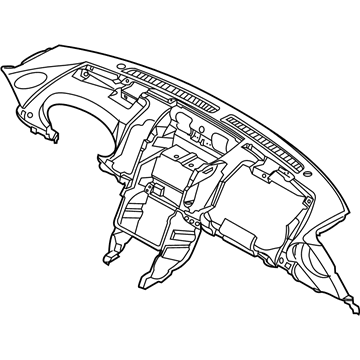 68200-CD00A Nissan Instrument Panel Illustration 1 of 1