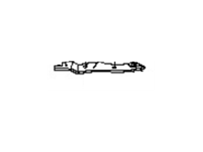 62222-CD001 Nissan Front Bumper Side Right Hand Bracket Illustration 1 of 1