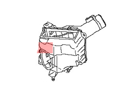 16528-EV10A Nissan Air Cleaner Body Illustration 1 of 1