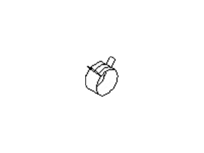 16439-V500B Nissan Vacuum Hose Clamp Illustration 1 of 1
