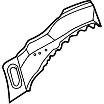 79419-CE400 Nissan Pillar Reinforcement Illustration 1 of 1
