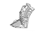 63844-CF40A Nissan Front Shield Illustration 1 of 1
