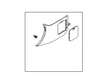 66901-CD001 Nissan Cowl Kick Panel Illustration 1 of 1