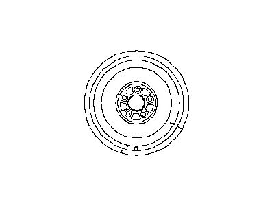 40300-4CE7A Nissan Wheel Spare Illustration 1 of 1