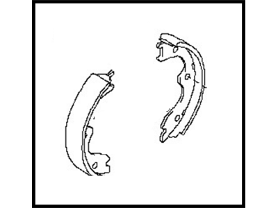 44060-8J00K Nissan Park Brake Shoes Illustration 1 of 1