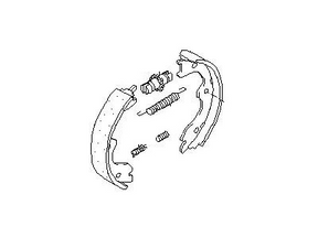44060-AR06K Nissan Brake Shoes Illustration 1 of 1