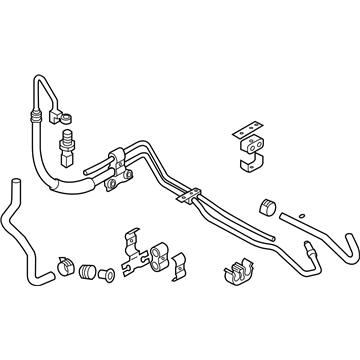 49710-AM81A Nissan Hose & Tube Assembly Illustration 1 of 1