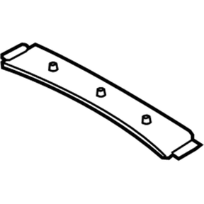93154-CD001 Nissan Center Cover Illustration 1 of 1