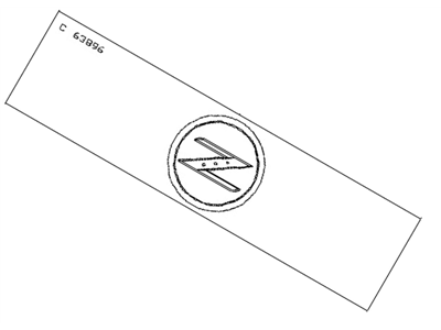 63890-CD10A Nissan Emblem Illustration 1 of 1