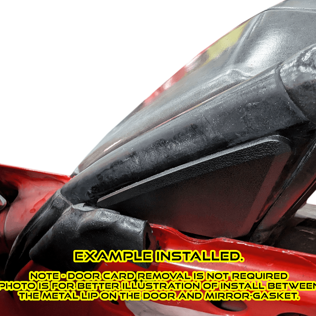 ZSPEC Z31 300zx Door Side-Mirror Interior Trim Covers, Black, Left & Right Side