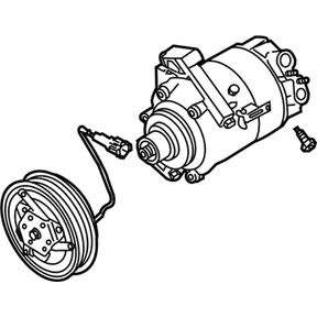92600-CD10B Nissan Compressor Assembly Illustration 1 of 1