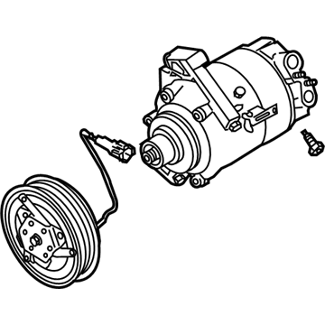 92600-CD10B Nissan Compressor Assembly Illustration 1 of 1
