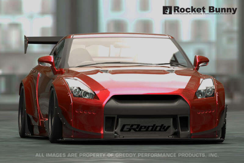 GReddy Rocket Bunny R35 V2 Front Splitter Plate