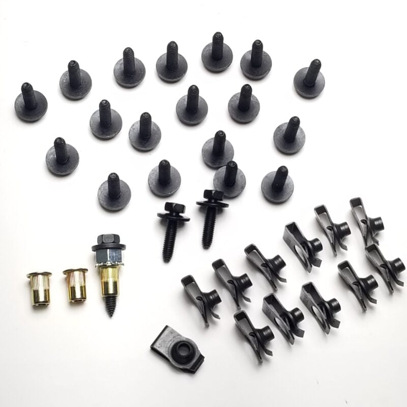 ZSpeed 370Z Nismo 09-14 Aluminum Splash Shield Hardware Kit