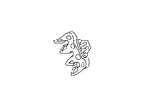 46271-V5400 Nissan Tube Insulator Illustration 1 of 1