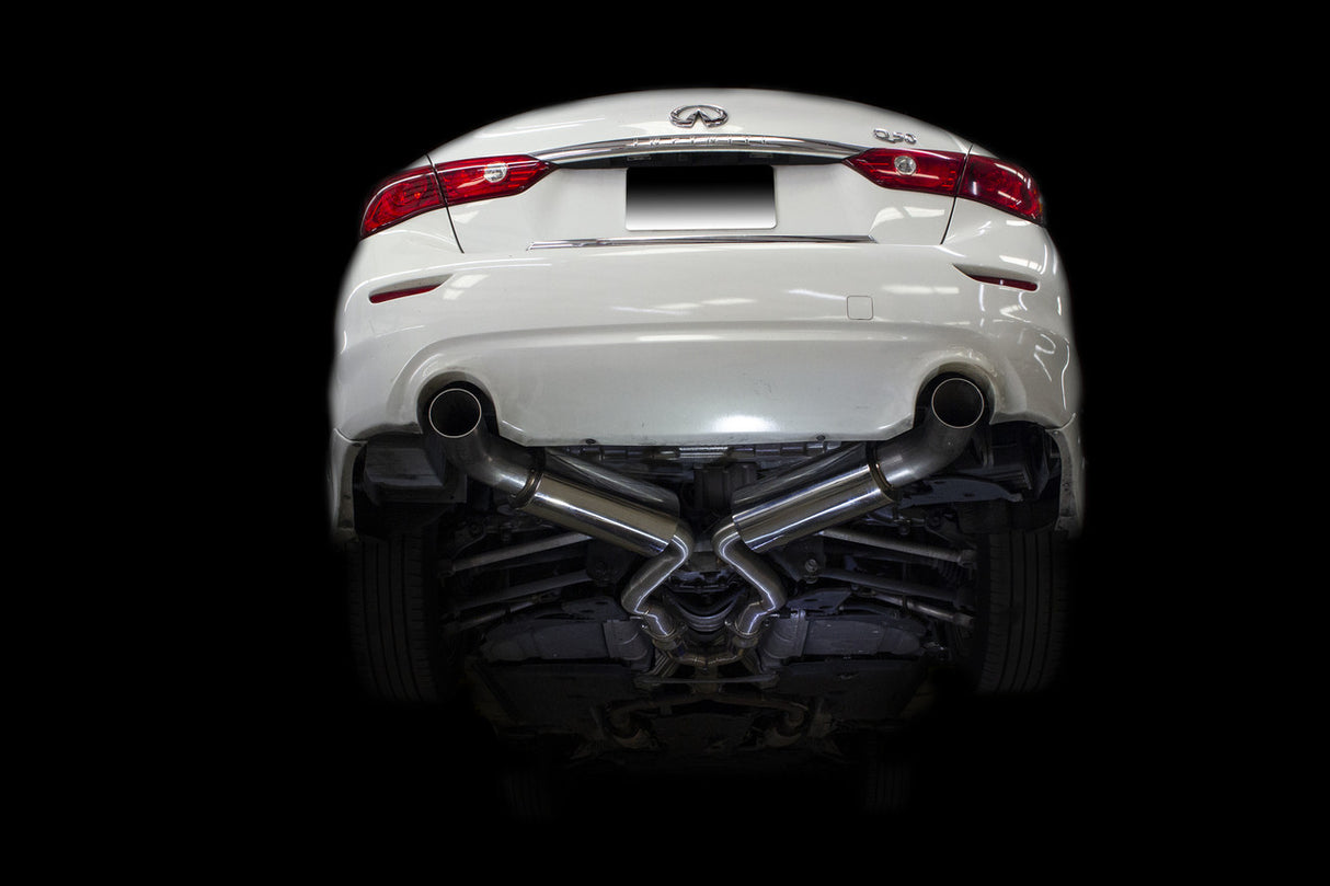 ISR Performance ST Duel Exhaust - Infiniti Q50